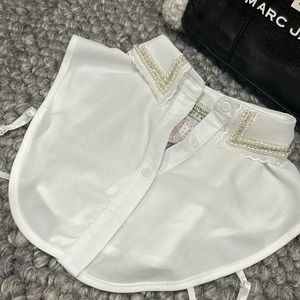 NWT Lulla Collection Faux Collar Embellished Accessory One Size